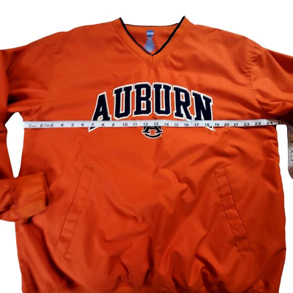 NCAA By Ka Inc Auburn University V Neck Wind Breaker Size M - Picture 3 of 7